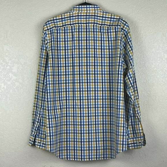 Banana Republic Men's Tailored Slim Fit Shirt Sz L - Picture 2 of 7